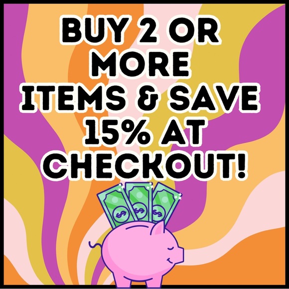 Bundle Items & Save 15% at Checkout - Picture 1 of 1